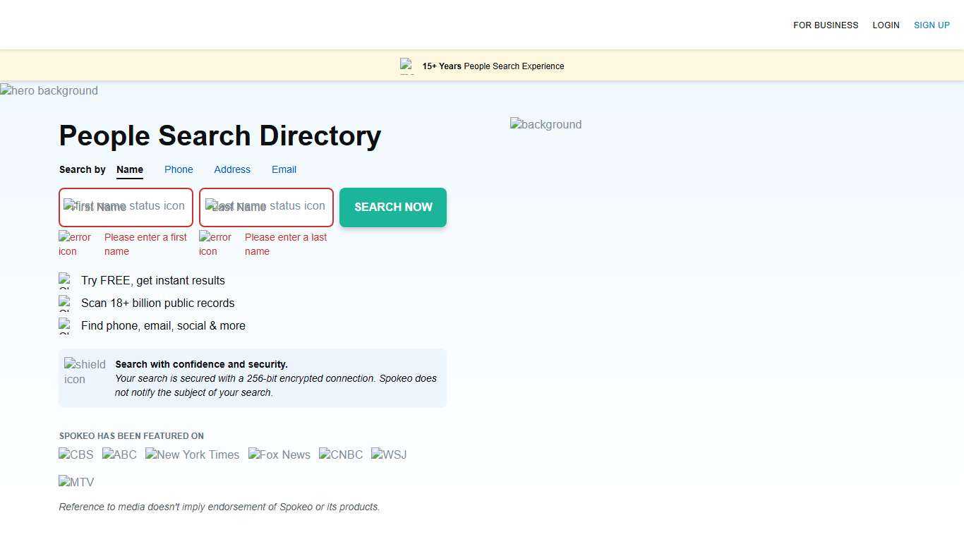 People Search Directory - Spokeo